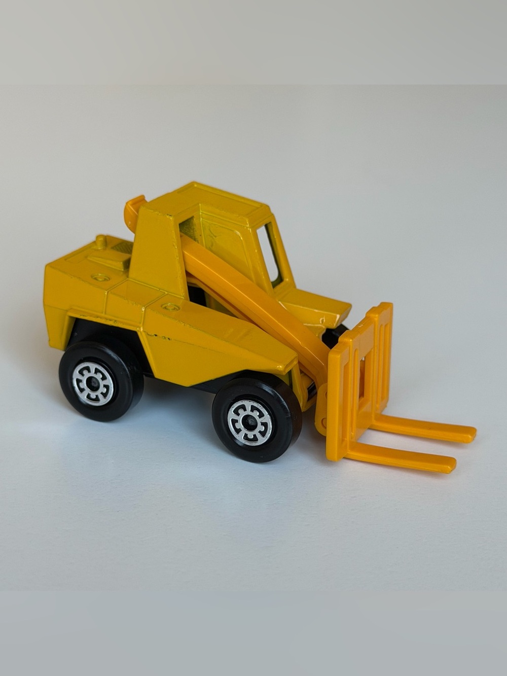 Vintage Matchbox Superfast No. 48 Sambron Jacklift Forklift 1977 Lesney